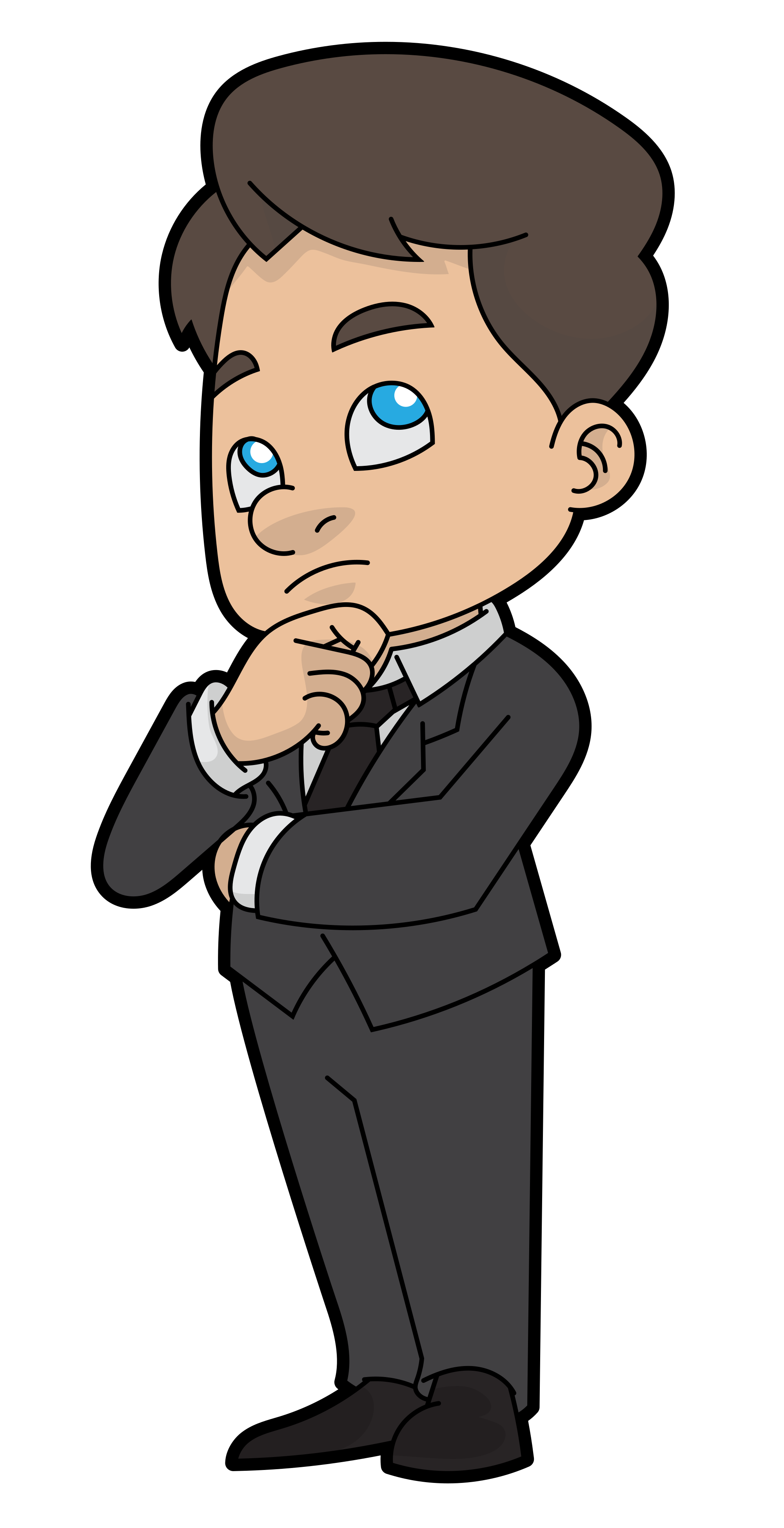 Businessman Animated Transparent PNG Image