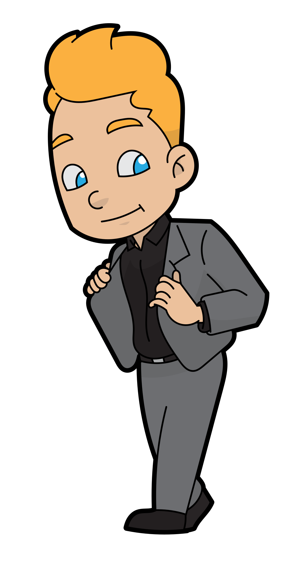 Businessman Animated Transparent PNG Image