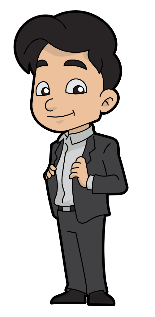 Businessman Animated Transparent PNG Image