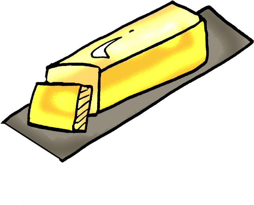 Butter Vector File Transparent PNG Image