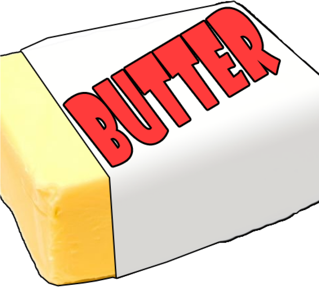 Butter Vector Transparent PNG Image
