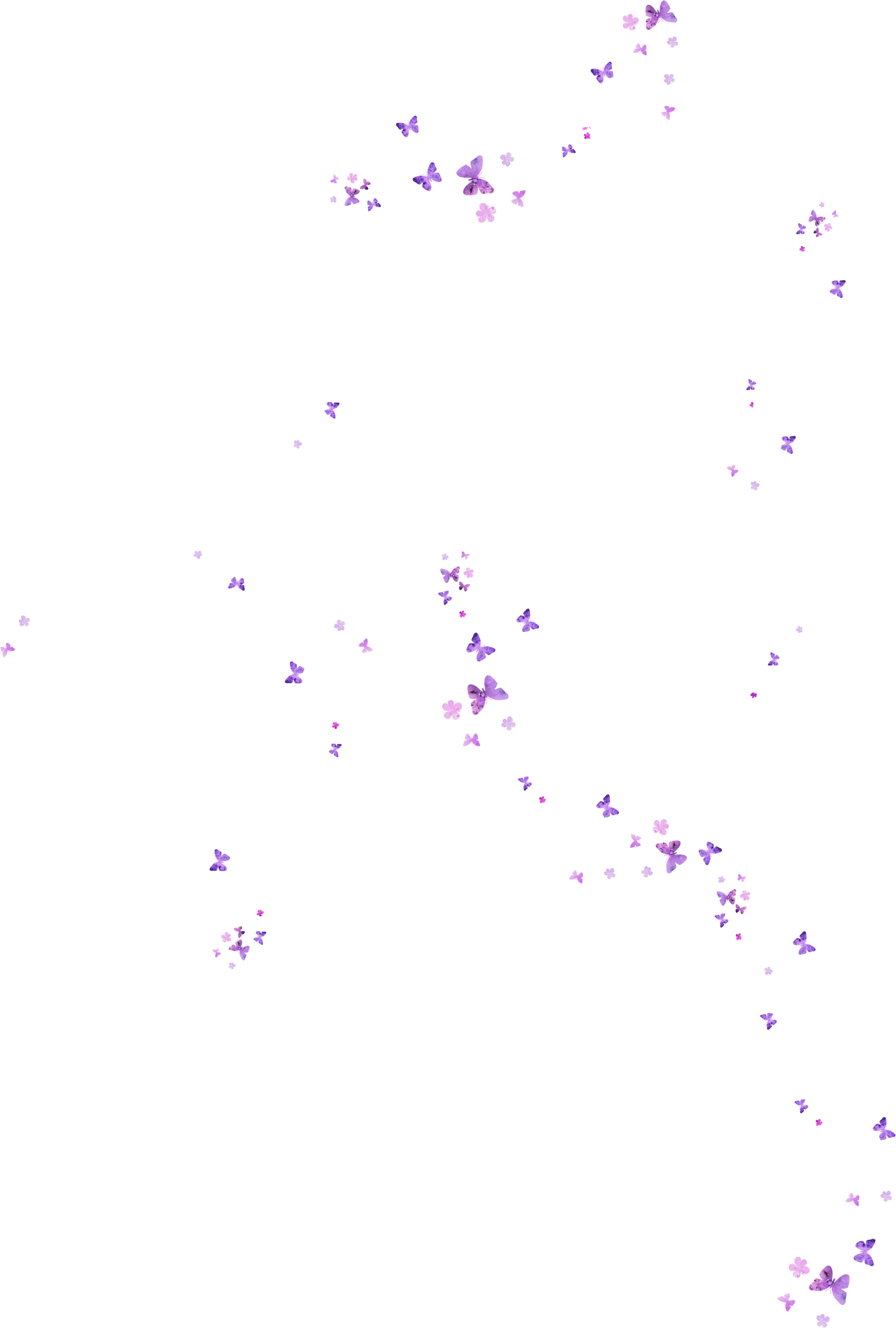 Butterfly Purple Google Floating Transparent PNG Image