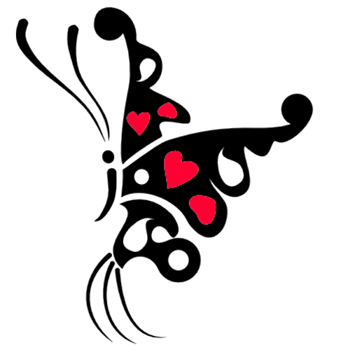 Butterfly Tattoo Designs File Transparent PNG Image