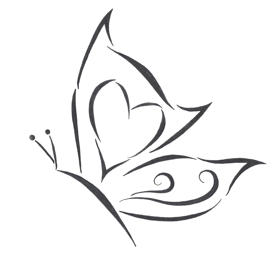 Butterfly Tattoo Designs Transparent PNG Image