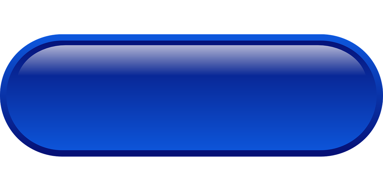Blue Web Button Transparent PNG Image