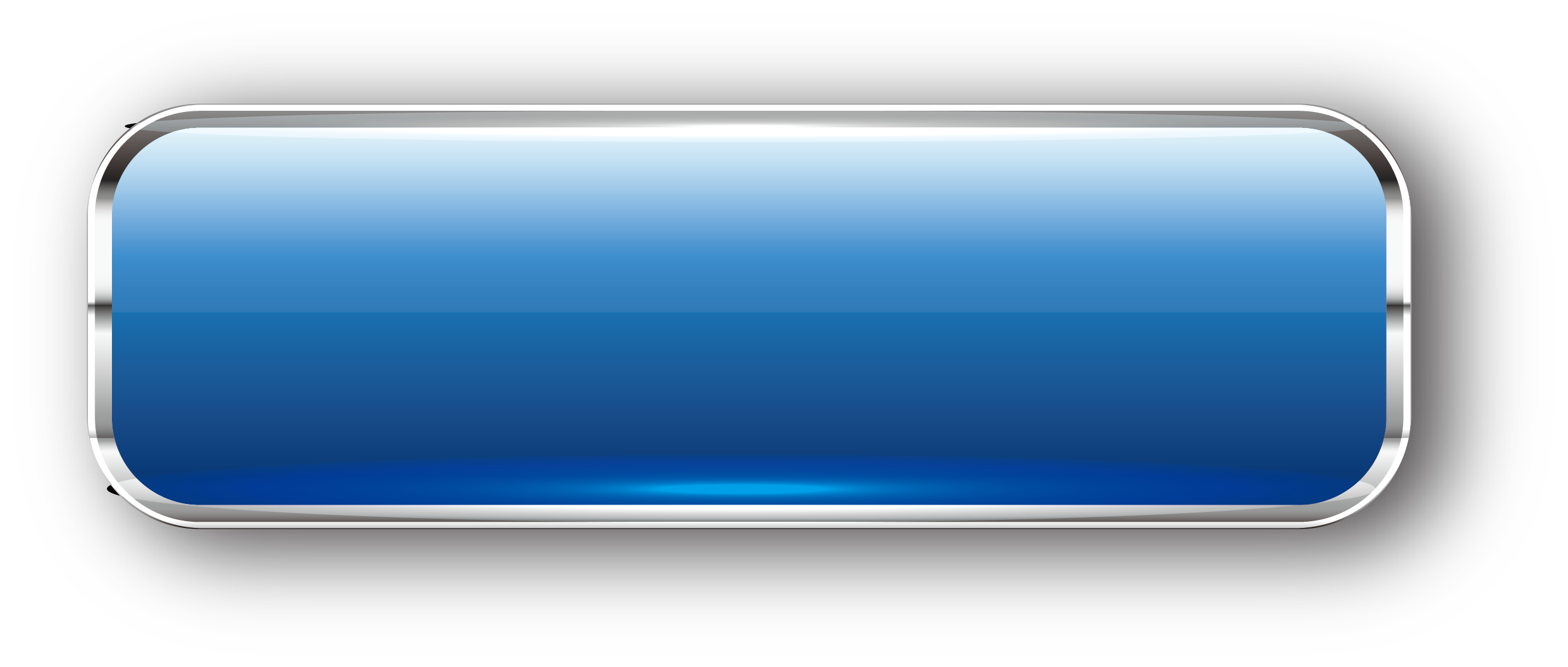 Blue Web Button Transparent PNG Image