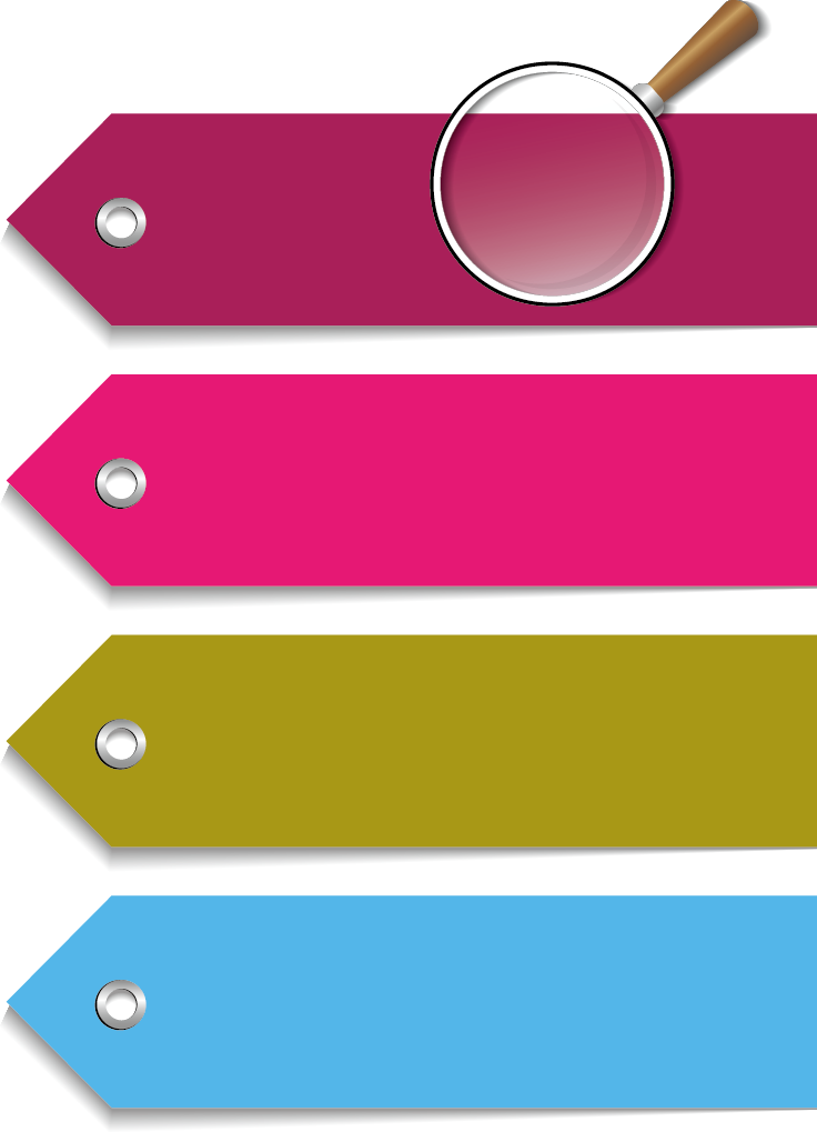 Box Pink Search Square Button Transparent PNG Image