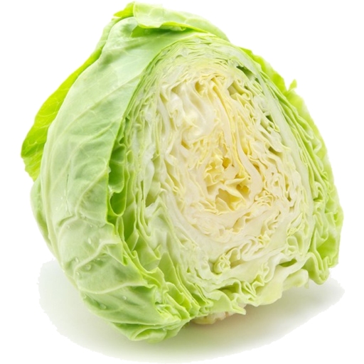 Cabbage Green Half Transparent PNG Image