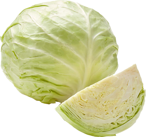 Cabbage Half Transparent PNG Image