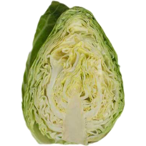 Fresh Cabbage Half Transparent PNG Image