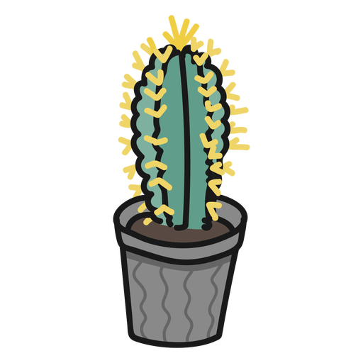 Vector Plant Prickly Cactus Transparent PNG Image
