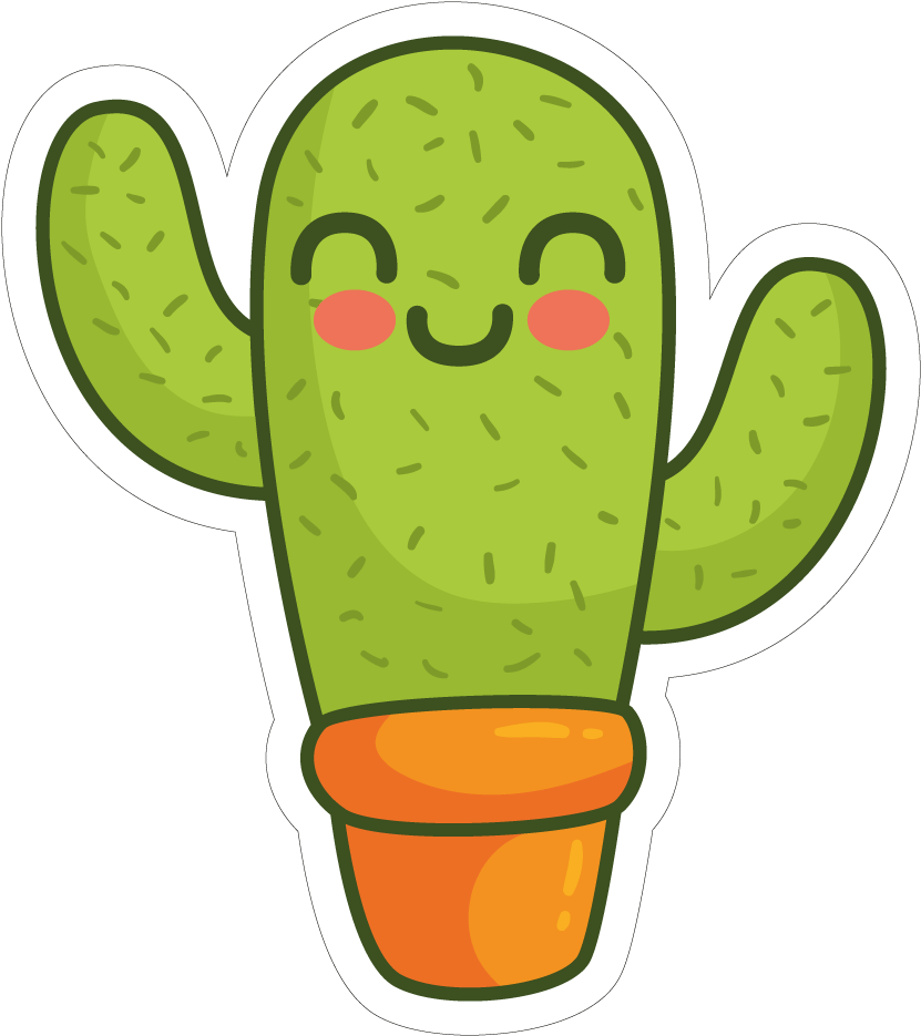 Tropical Plant Cactus Vector Transparent PNG Image