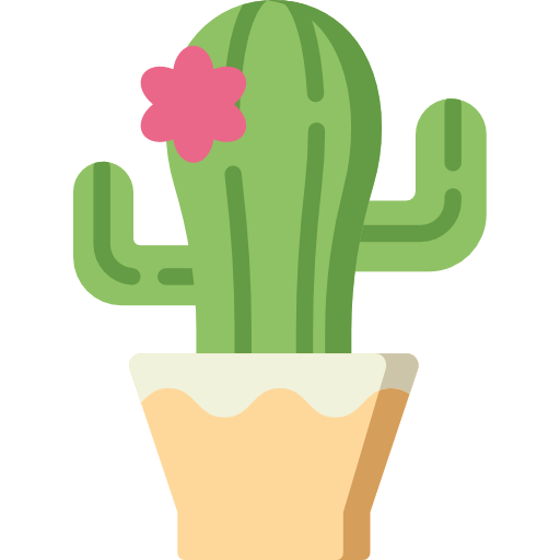 Tropical Plant Cactus Vector Transparent PNG Image