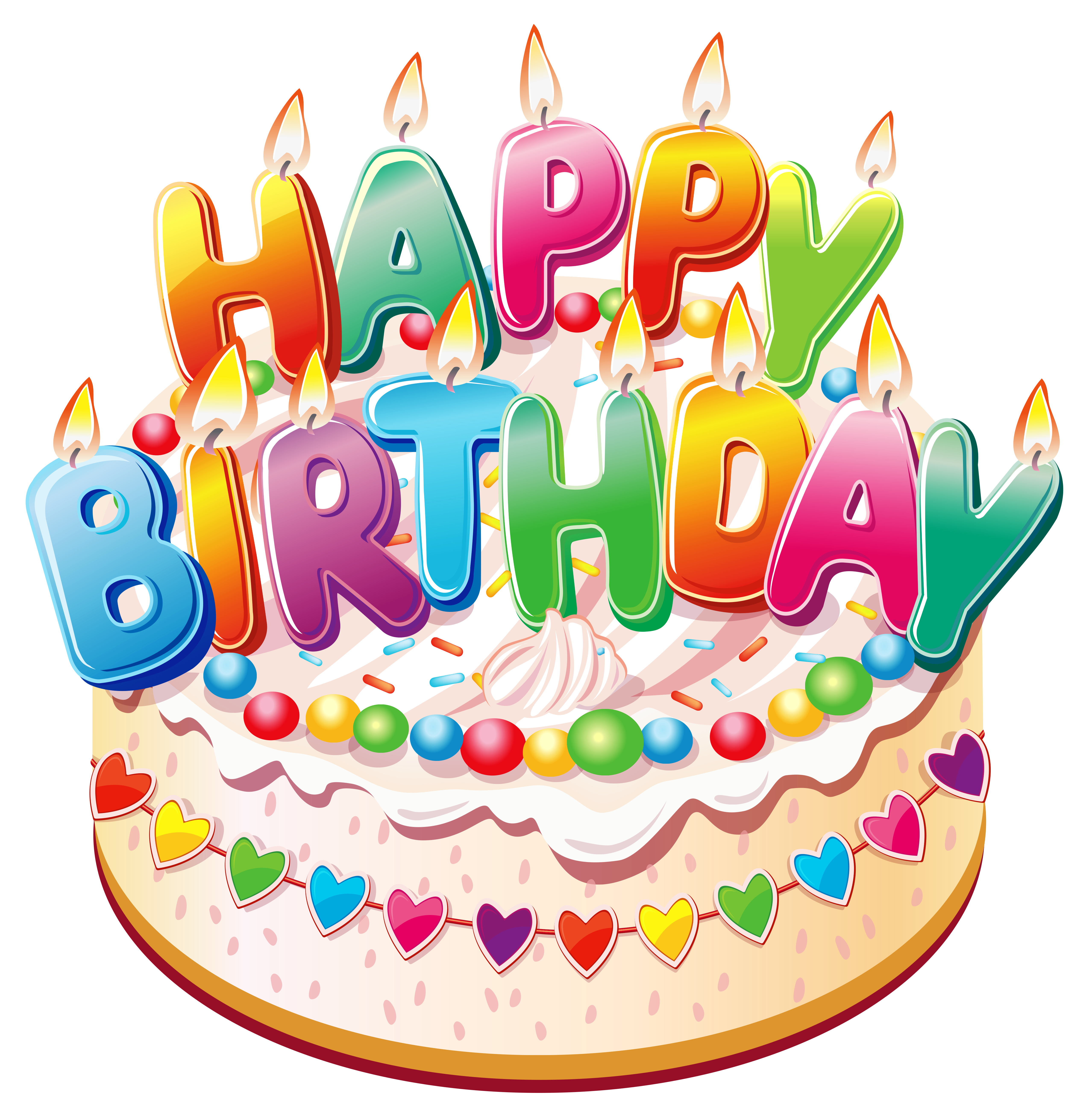 Cake Birthday Transparent PNG Image