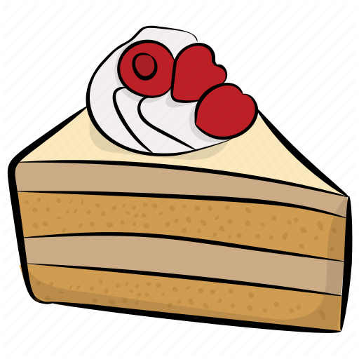 Cake Piece Transparent PNG Image