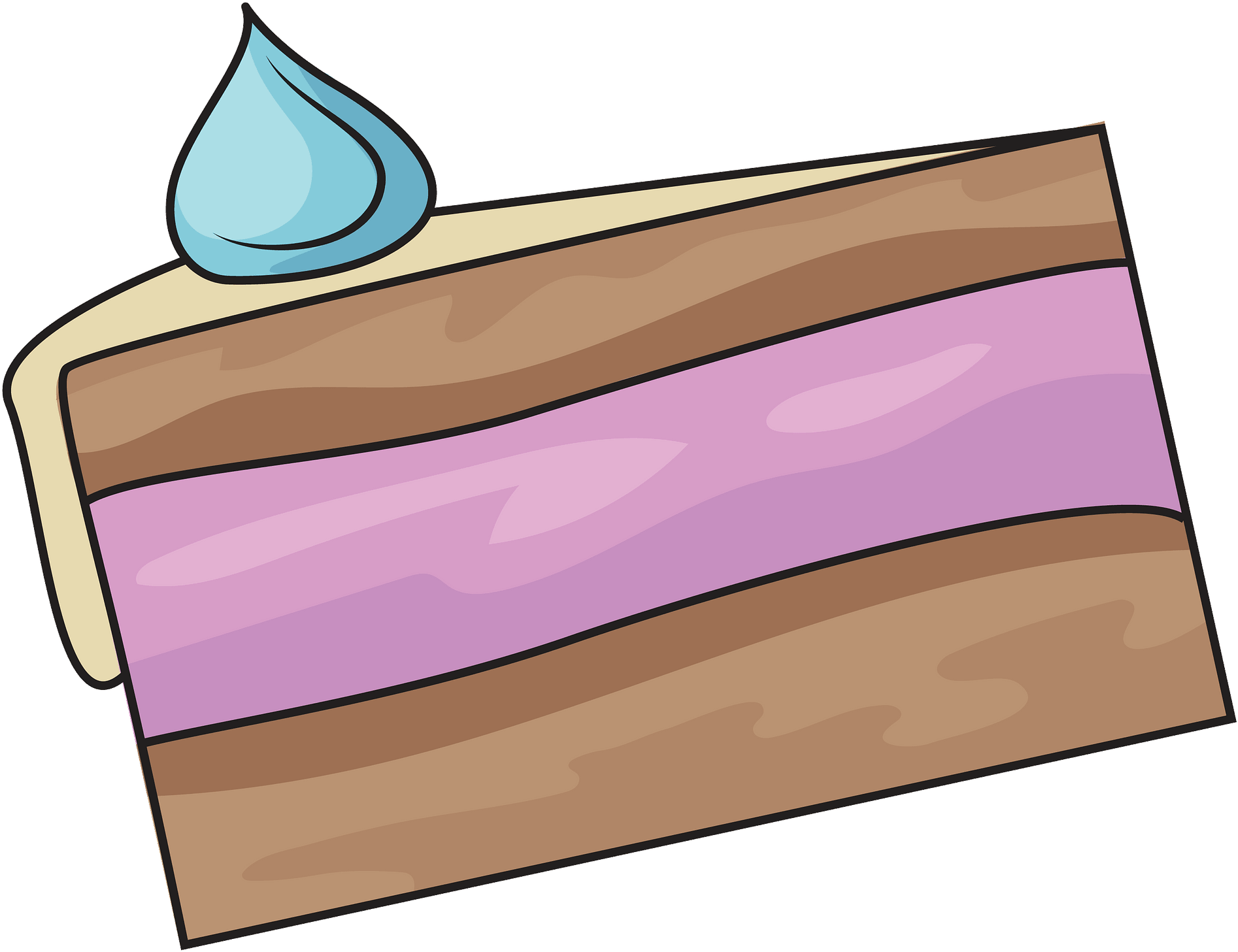 Cake Piece File Transparent PNG Image