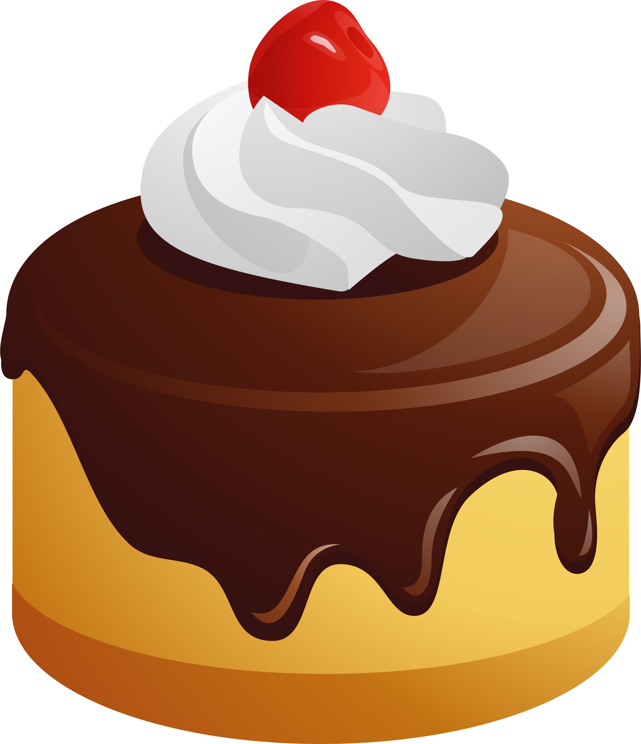Cake Piece Chocolate Transparent PNG Image