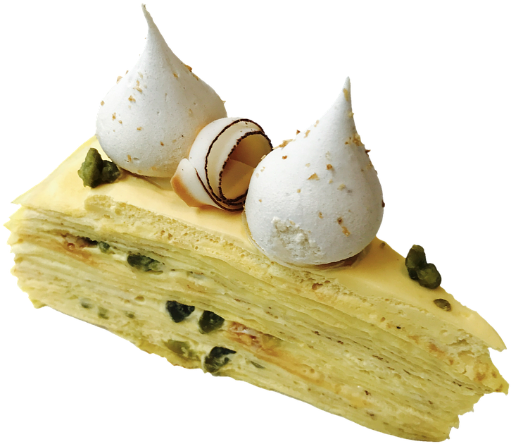 Cake Creamy Piece Transparent PNG Image