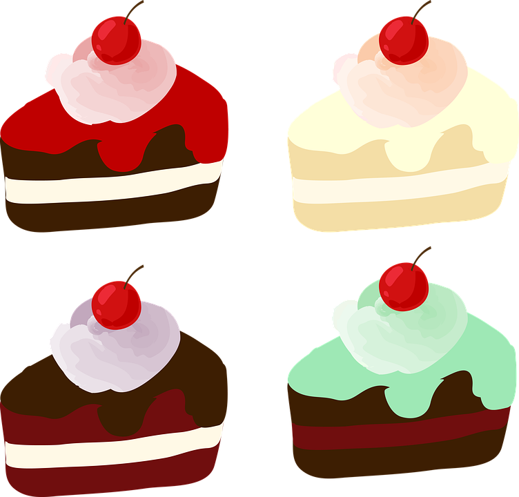 Cake Piece Mousse Transparent PNG Image