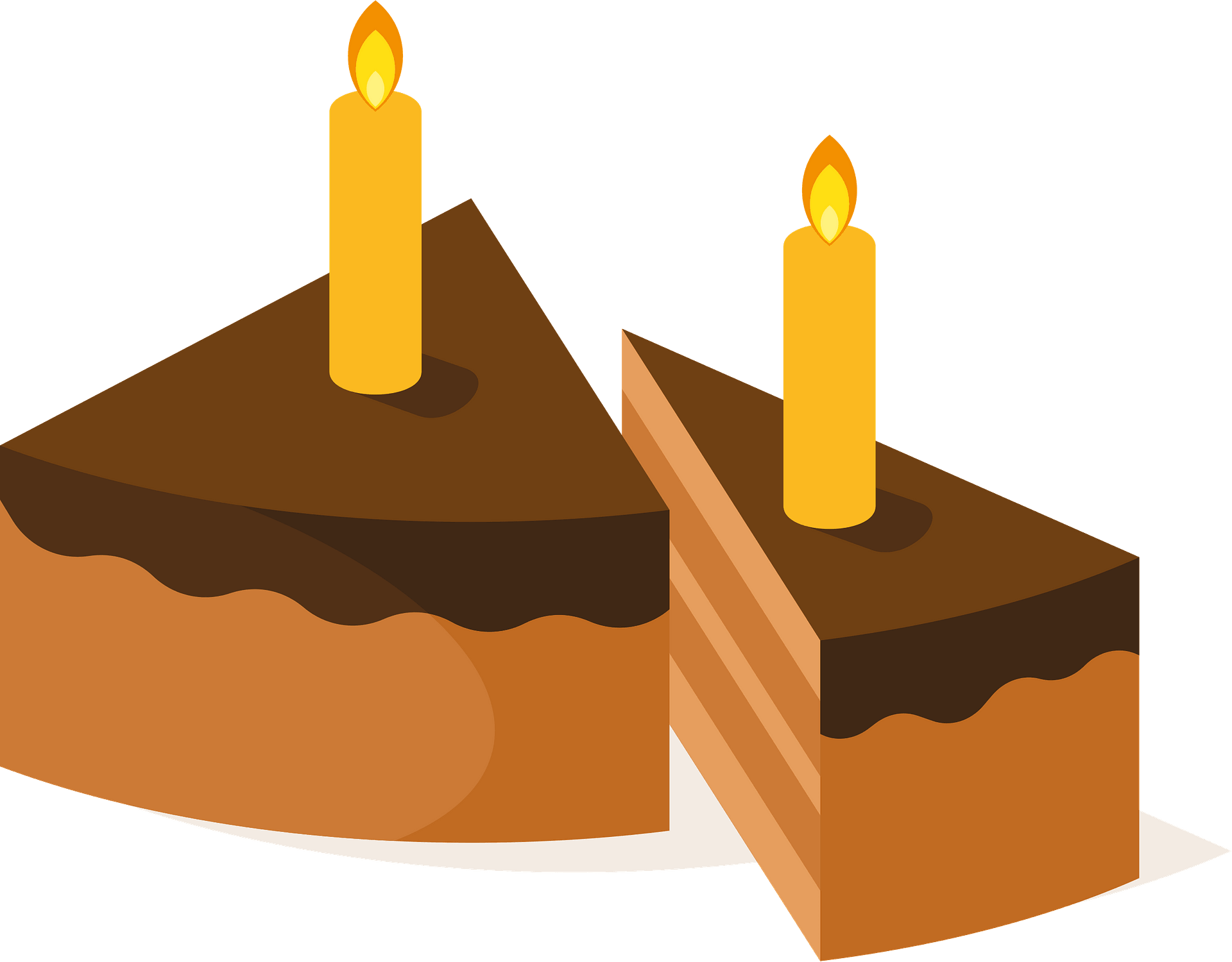 Cake Piece Mousse Transparent PNG Image