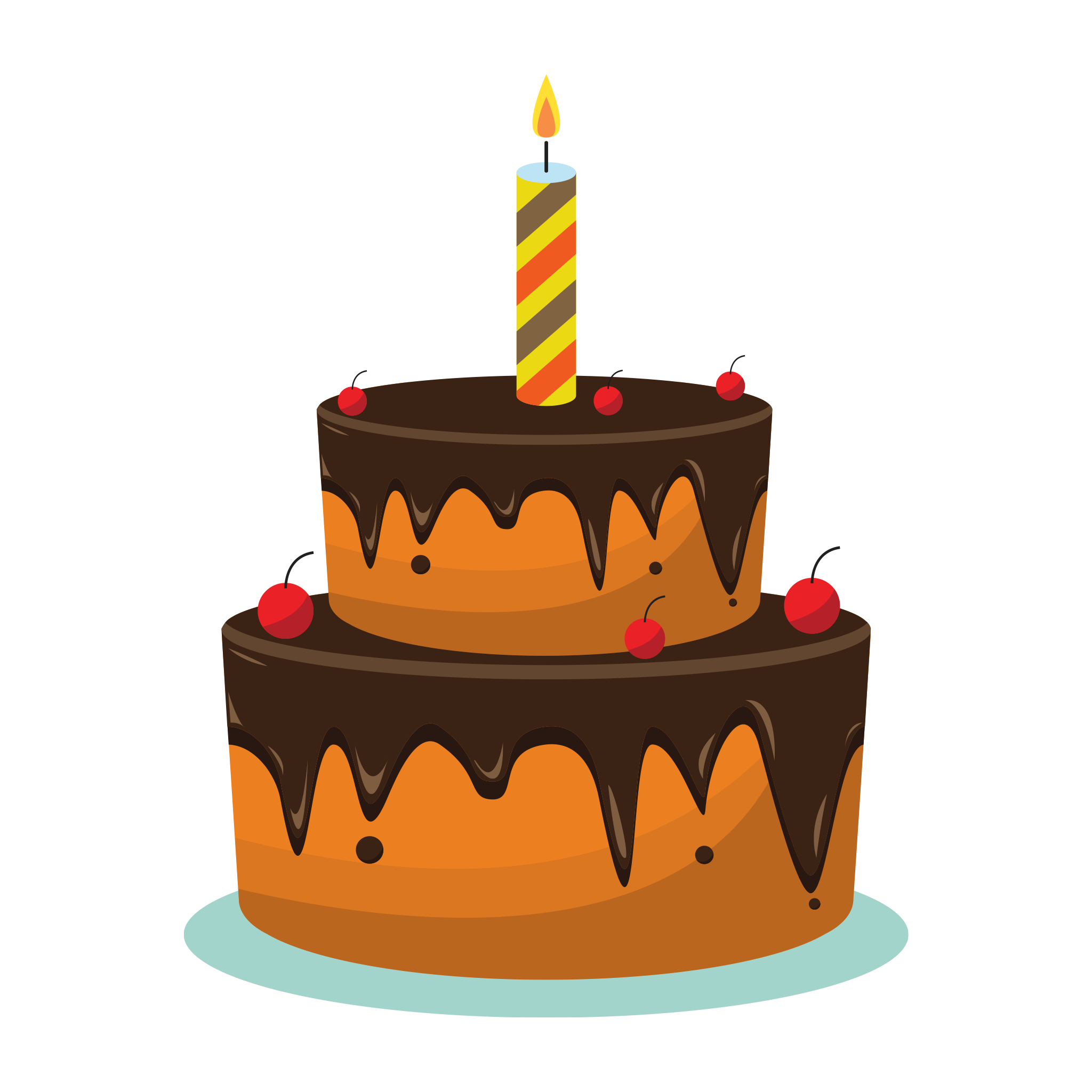 Cake Birthday Chocolate File Transparent PNG Image