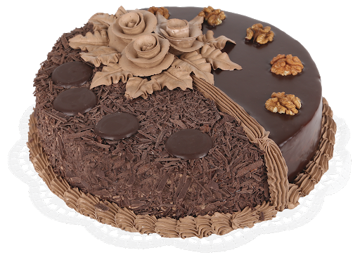 Dark Cake Chocolate Transparent PNG Image