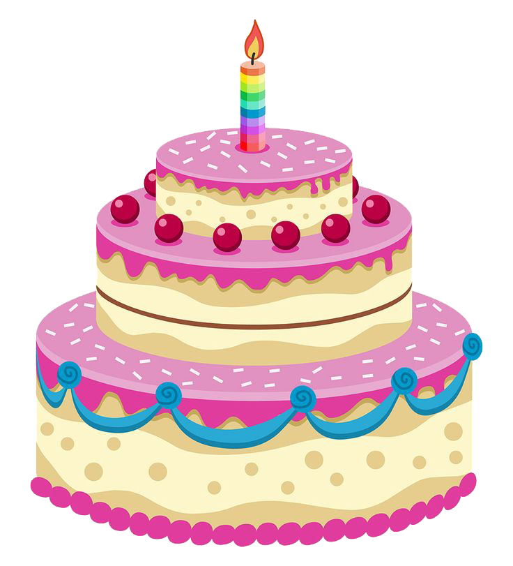 Birthday Cake Transparent PNG Image