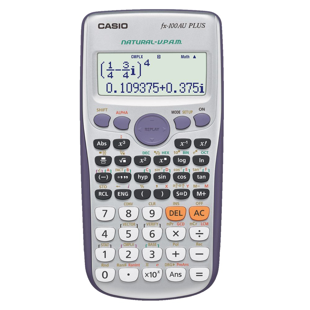 Casio Scientific Calculator Transparent PNG Image