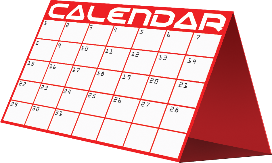 Calendar Transparent PNG Image