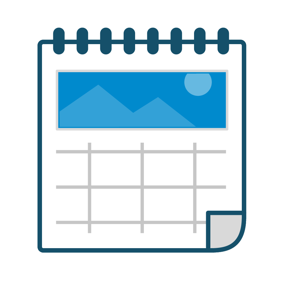 Icons -Book Hardcover Computer Calendar Icon Transparent PNG Image