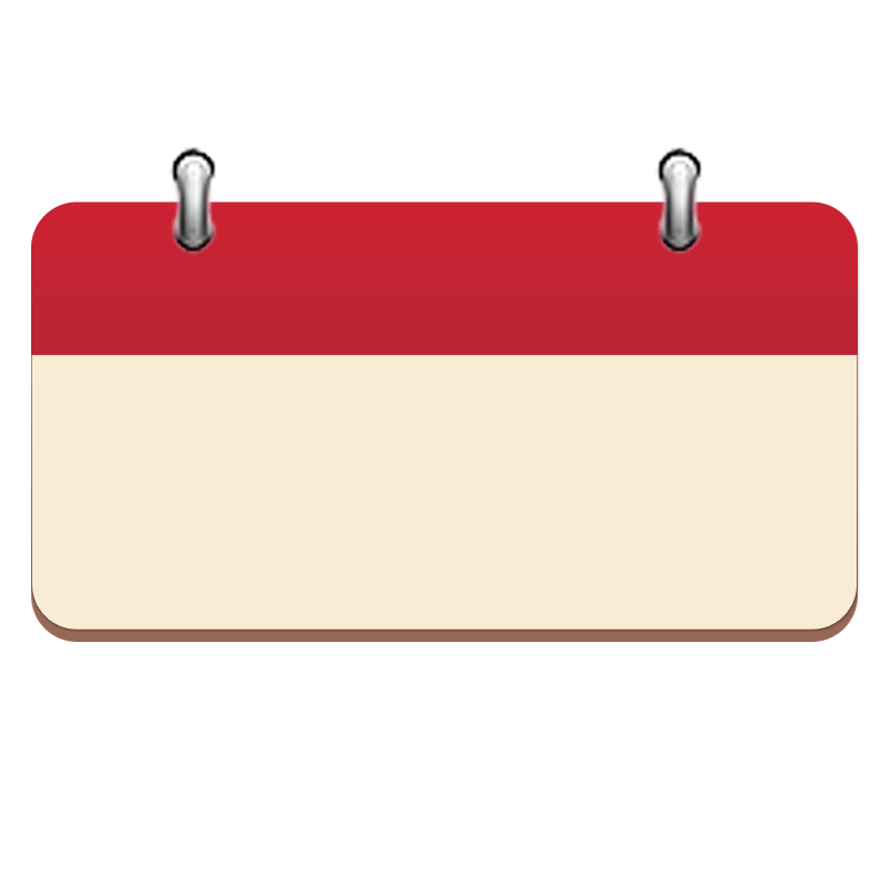 Announcement Calendar Light Transparent PNG Image