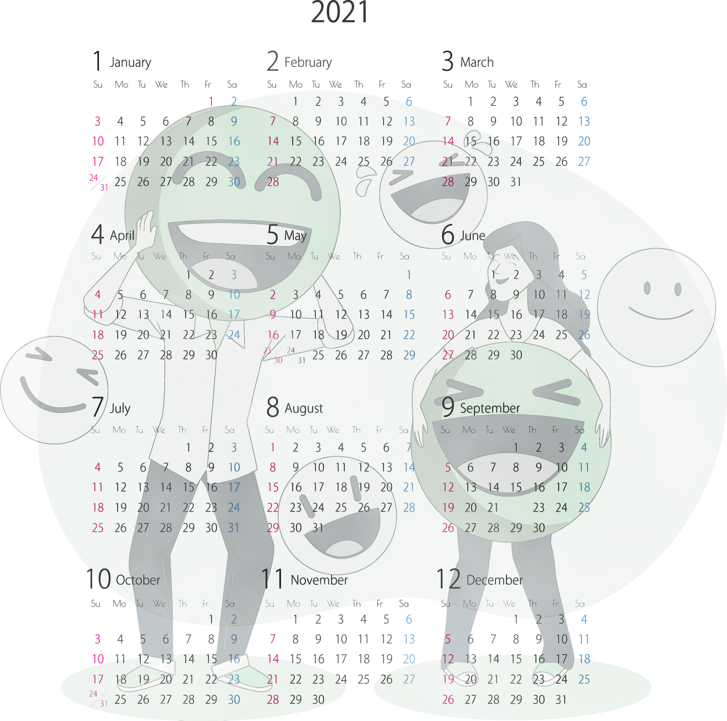 Calendar Transparent PNG Image