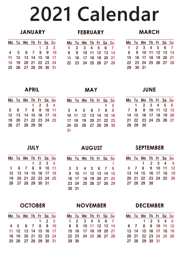 Calendar Transparent PNG Image