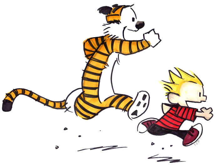 Calvin And Hobbes Transparent PNG Image