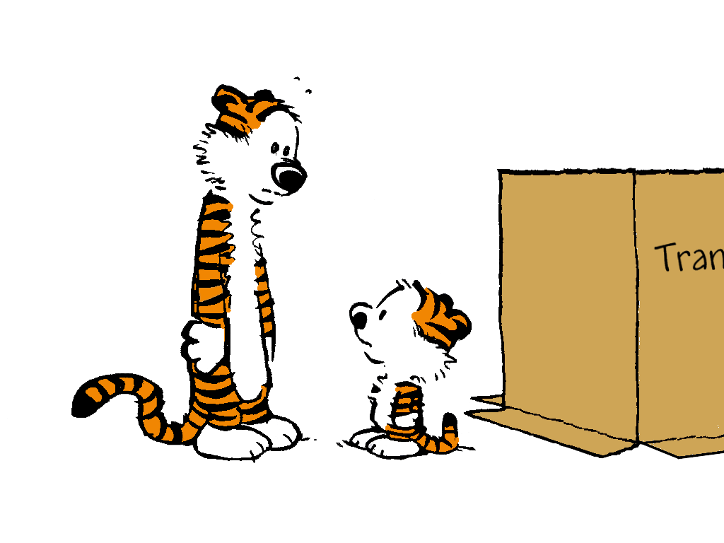 Calvin And Hobbes Transparent PNG Image