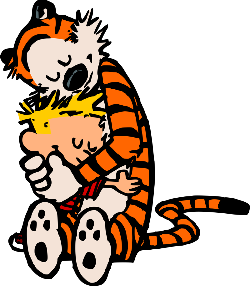 Calvin And Hobbes Transparent PNG Image