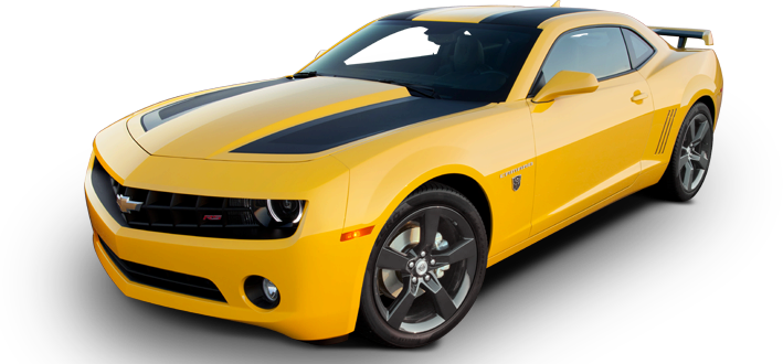 Yellow Camaro Transparent PNG Image
