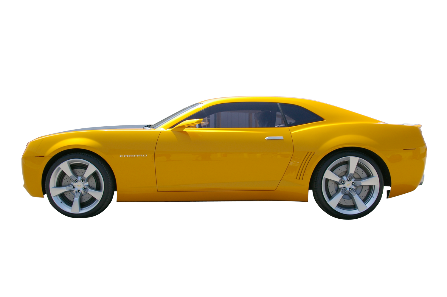 Yellow Camaro Background Transparent PNG Image