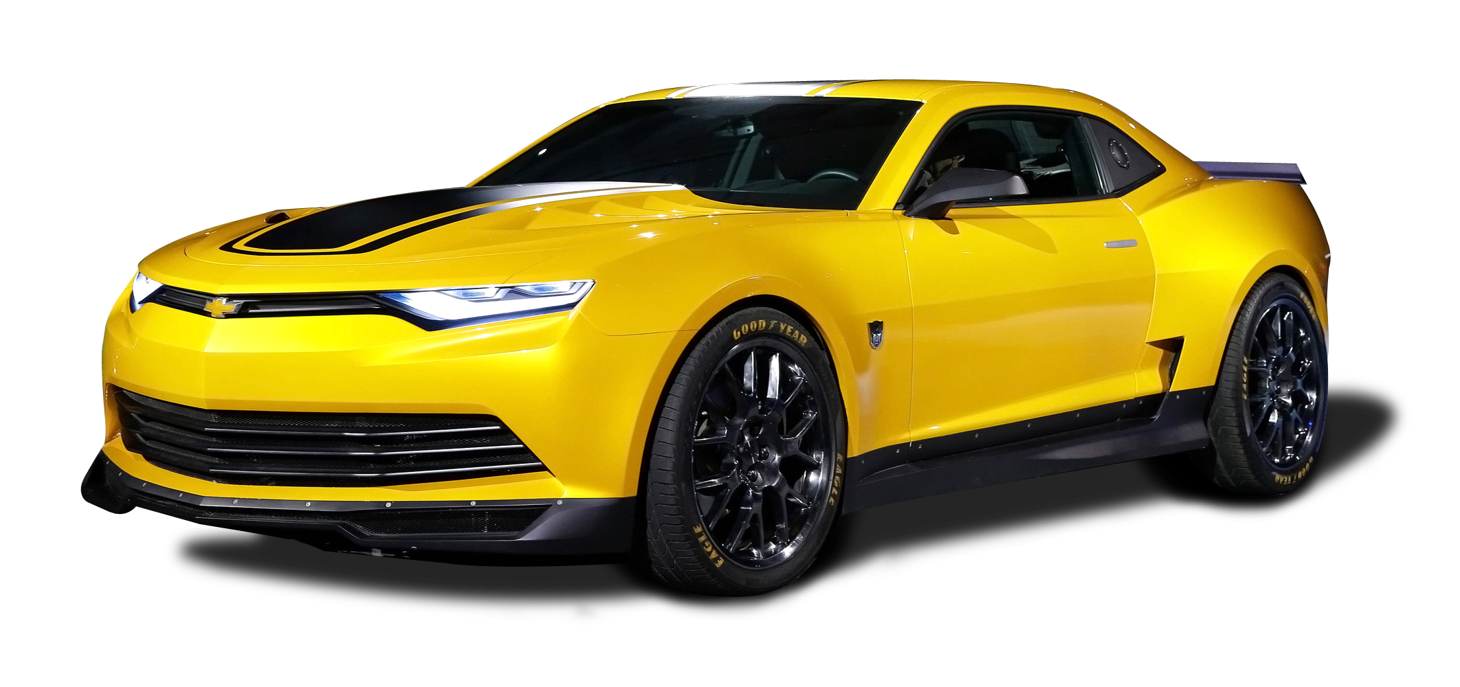 Yellow Camaro Transparent PNG Image
