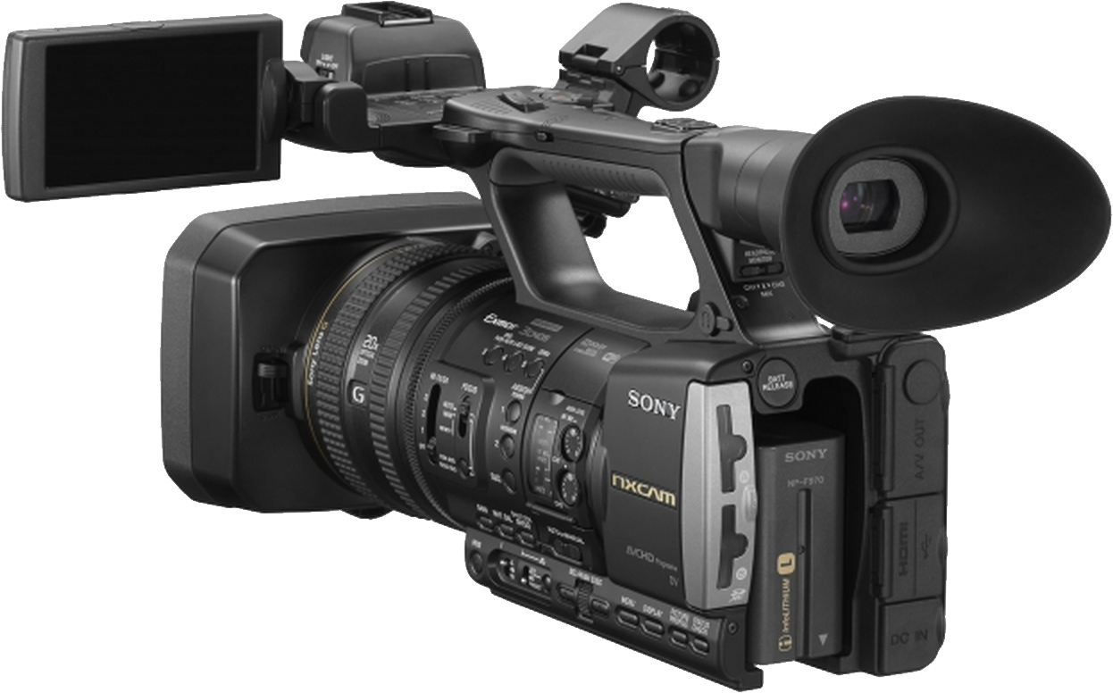 Sony Camera Film Transparent PNG Image