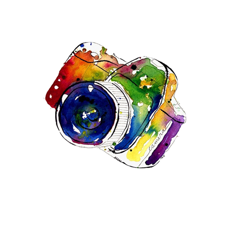 graphy Material Watercolor Camera Painting Transparent PNG Image