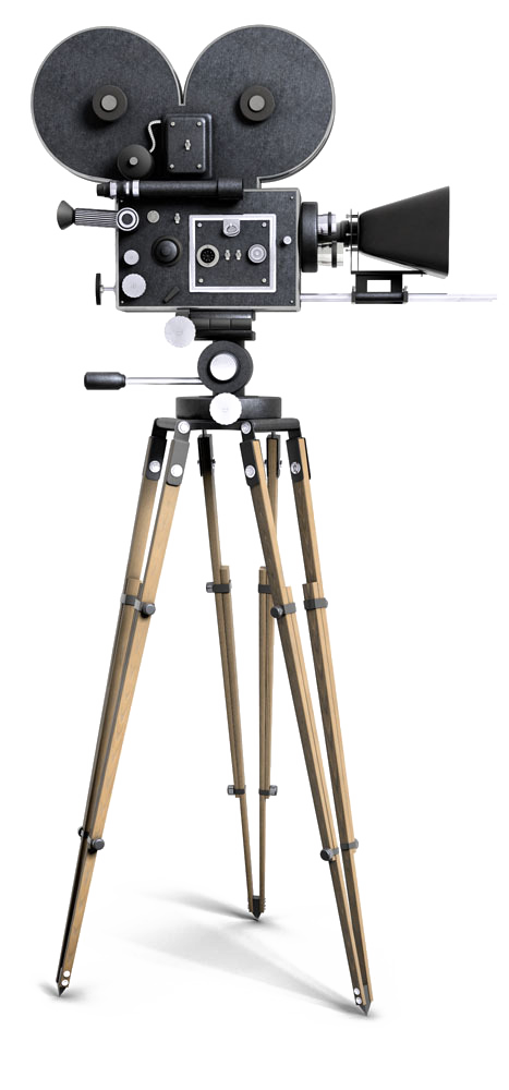 Movie Tripod Accessory Camera graphic Film Transparent PNG Image
