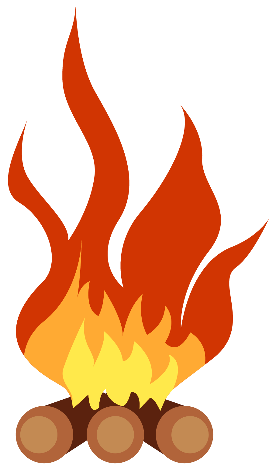 Vector Campfire Bonfire Transparent PNG Image