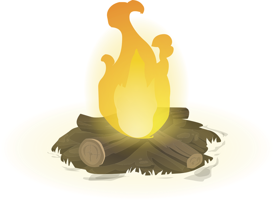 Vector Campfire Transparent PNG Image