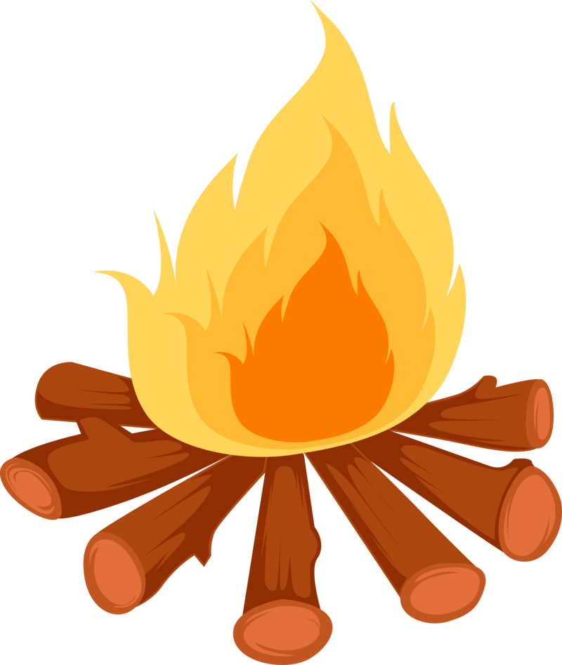 Vector Wood Campfire Transparent PNG Image