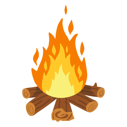 Vector Wood Campfire Transparent PNG Image