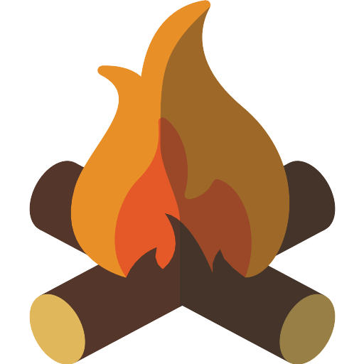 Vector Wood Campfire Transparent PNG Image