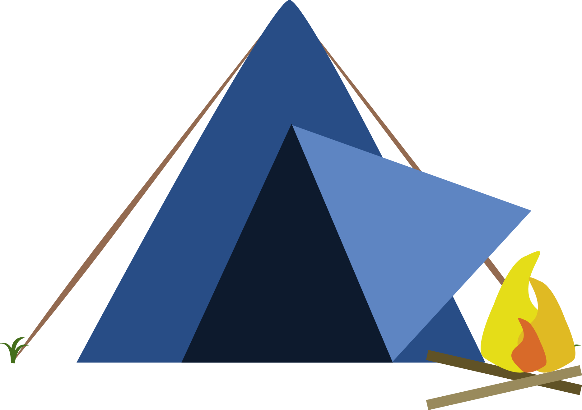 Campsite Transparent PNG Image
