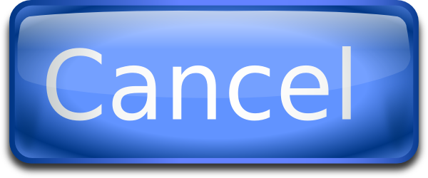 Cancel Button Background Transparent PNG Image