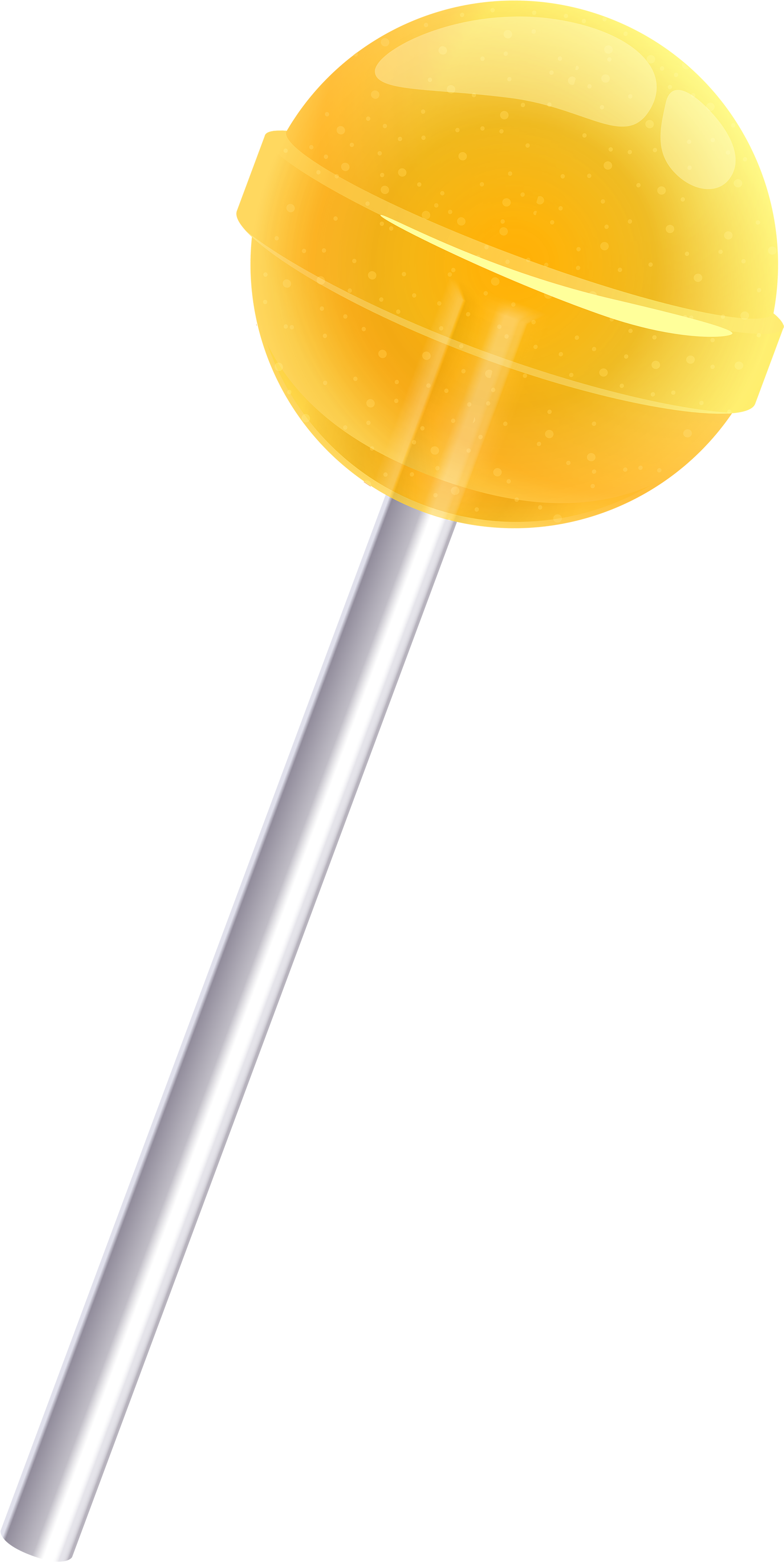 Candy Carmel Lollipop Transparent PNG Image